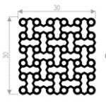 Malla de Regeneración 3D Integral 30*30