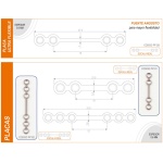 Mini Placa 1,5 REC C/PTE